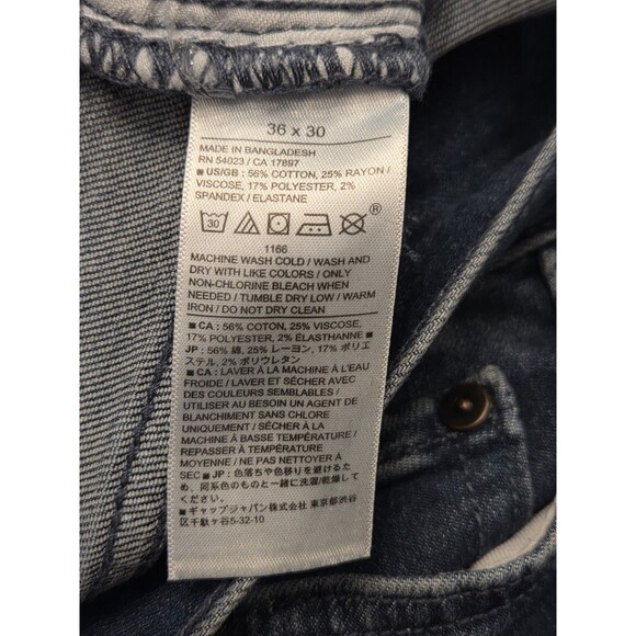 Banana Republic Travel Jean 36x30 Slim Fit Medium Wash Stretch Men’s 2022 - Picture 6 of 10